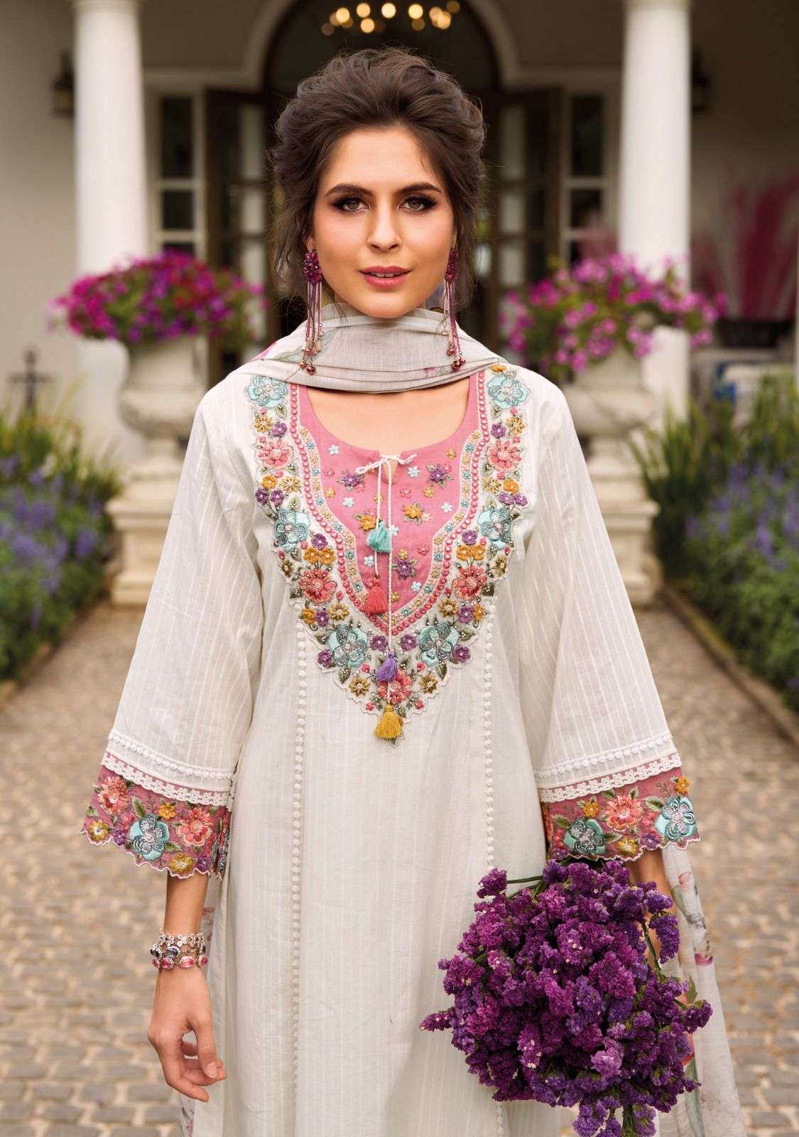 Exclusive designs blending modern tailoring with traditional charm, made for those who appreciate quiet luxury.